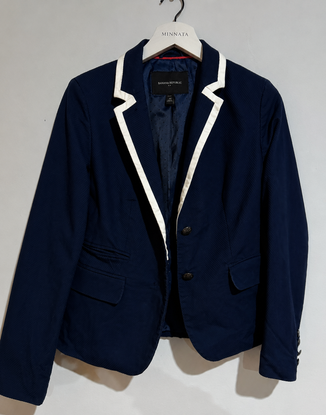 Blazer Banana Republic 4P Petite – Azul Marino