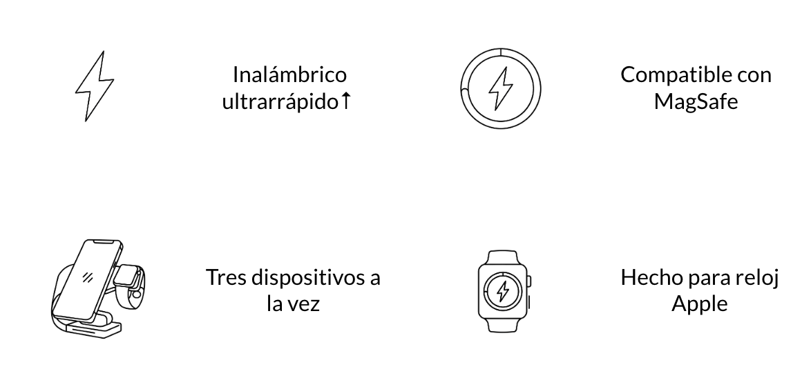 Caricabatterie wireless MagSafe Evans™