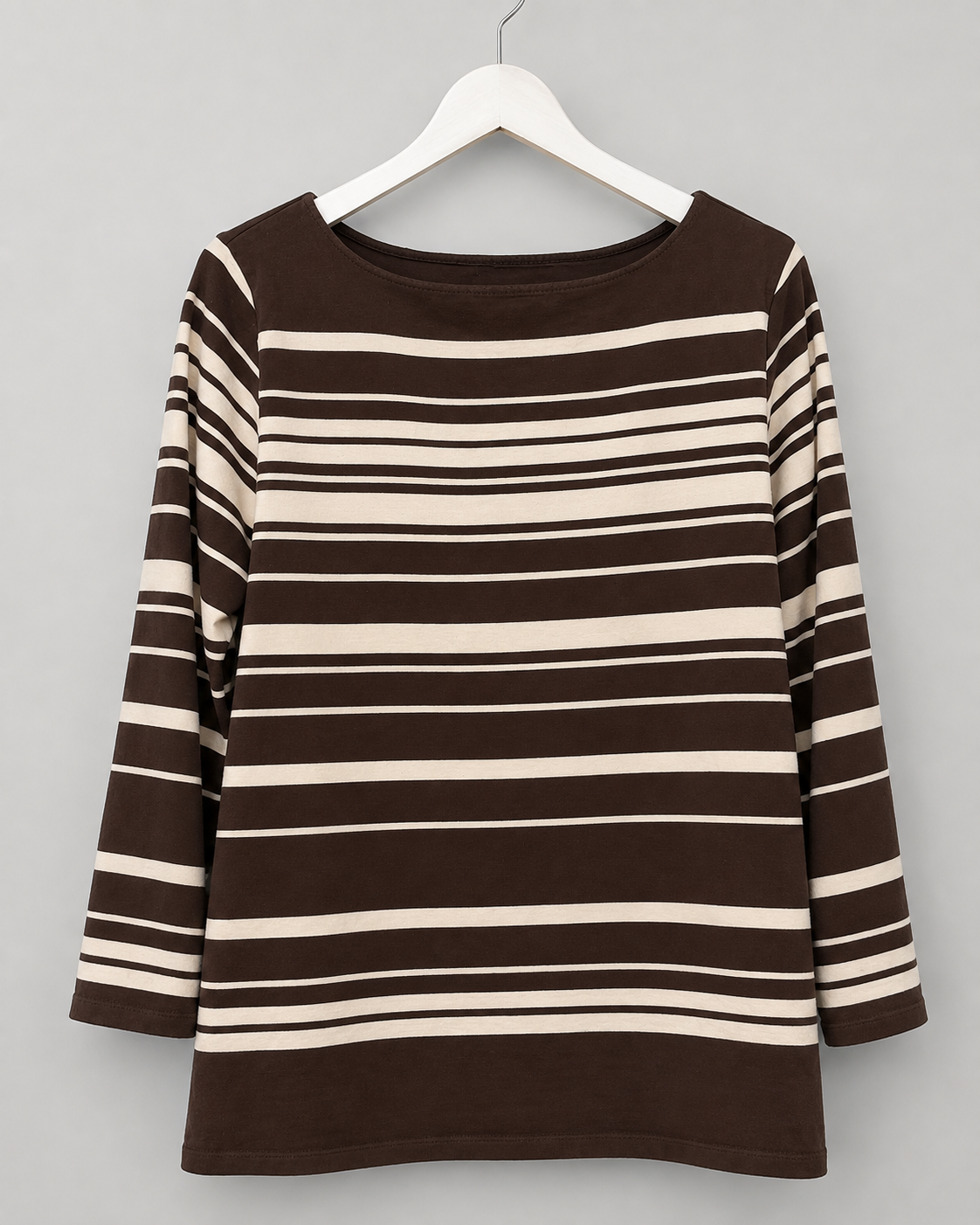 Polera RALPH LAUREN | Talla L | Cuello redondo (algodón elasticado)