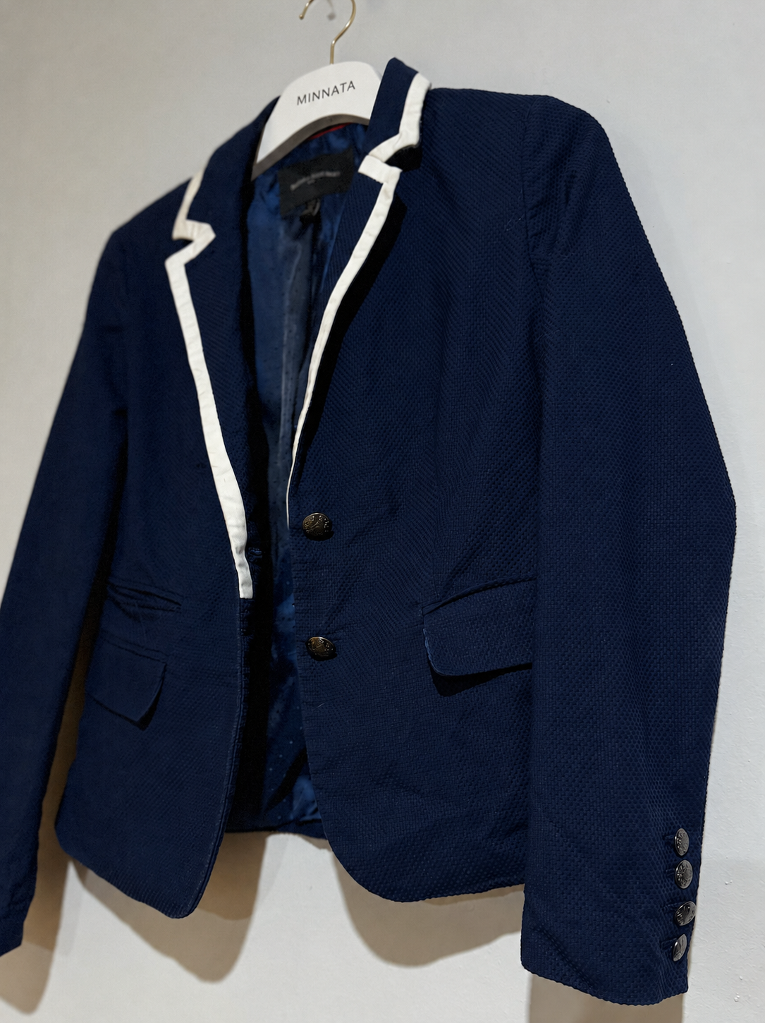 Blazer Banana Republic 4P Petite – Azul Marino