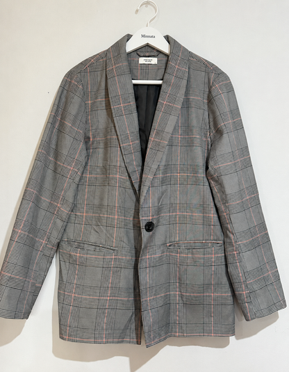 Blazer Jacqueline de Yong estilo Príncipe de Gales | Talla indicada 40