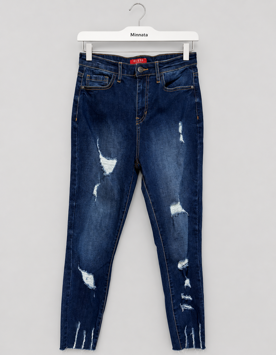 Jeans Guess Skinny Tiro Alto Desgastados | Talla indicada 38 - 40  Elasticados