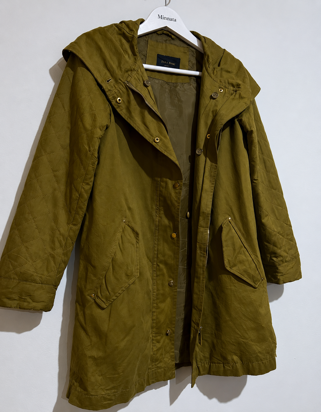 Parka Zara Basic 2 en 1 Desmontable | Talla indicada XS
