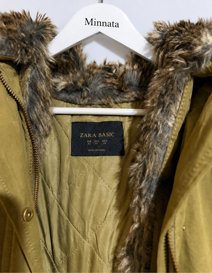 Parka Zara Basic 2 en 1 Desmontable | Talla indicada XS