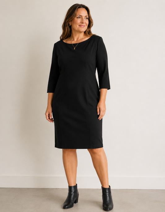 Vestido Tubo Calvin Klein Manga 3/4 | Talla indicada 12 (equiv. L)
