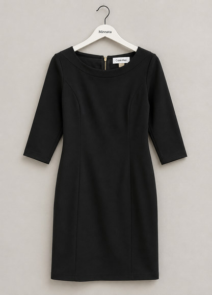 Vestido Tubo Calvin Klein Manga 3/4 | Talla indicada 12 (equiv. L)