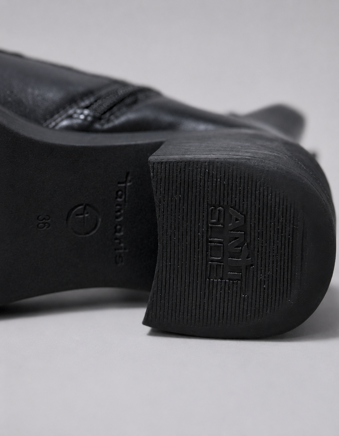 Botines Tamaris Anti Slide de Cuero genuino | Talla indicada 36