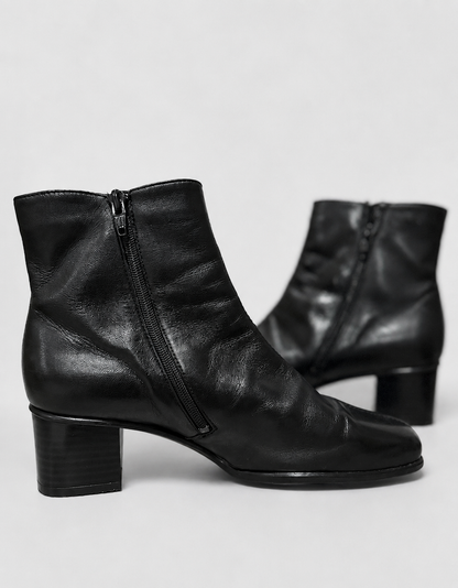 Botines de cuero genuino | Talla indicada 36