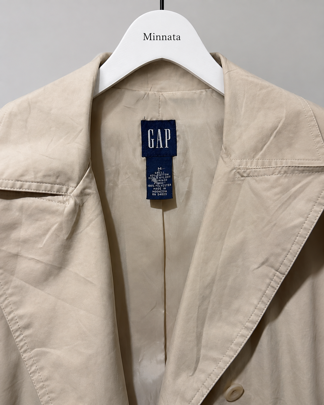 Trench GAP | Beige clásico | Talla M