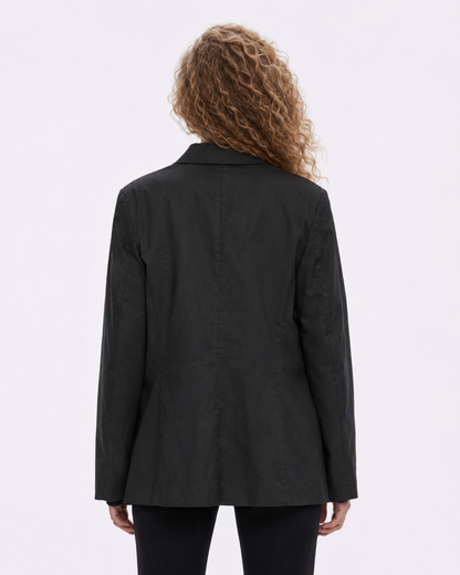 Blazer Della Spiga Italy negro clásico | vintage | talla M