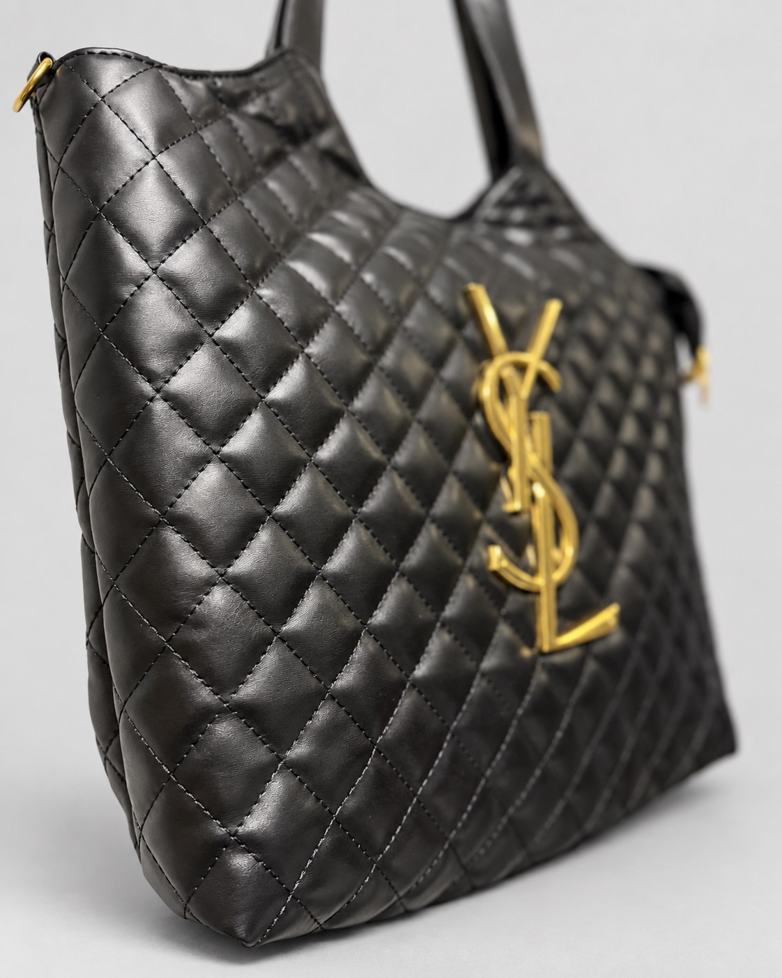 Cartera estructurada estilo diseñador | Con pouch, correa y bolsa protectora