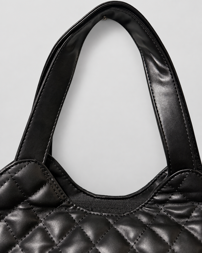 Cartera estructurada estilo diseñador | Con pouch, correa y bolsa protectora