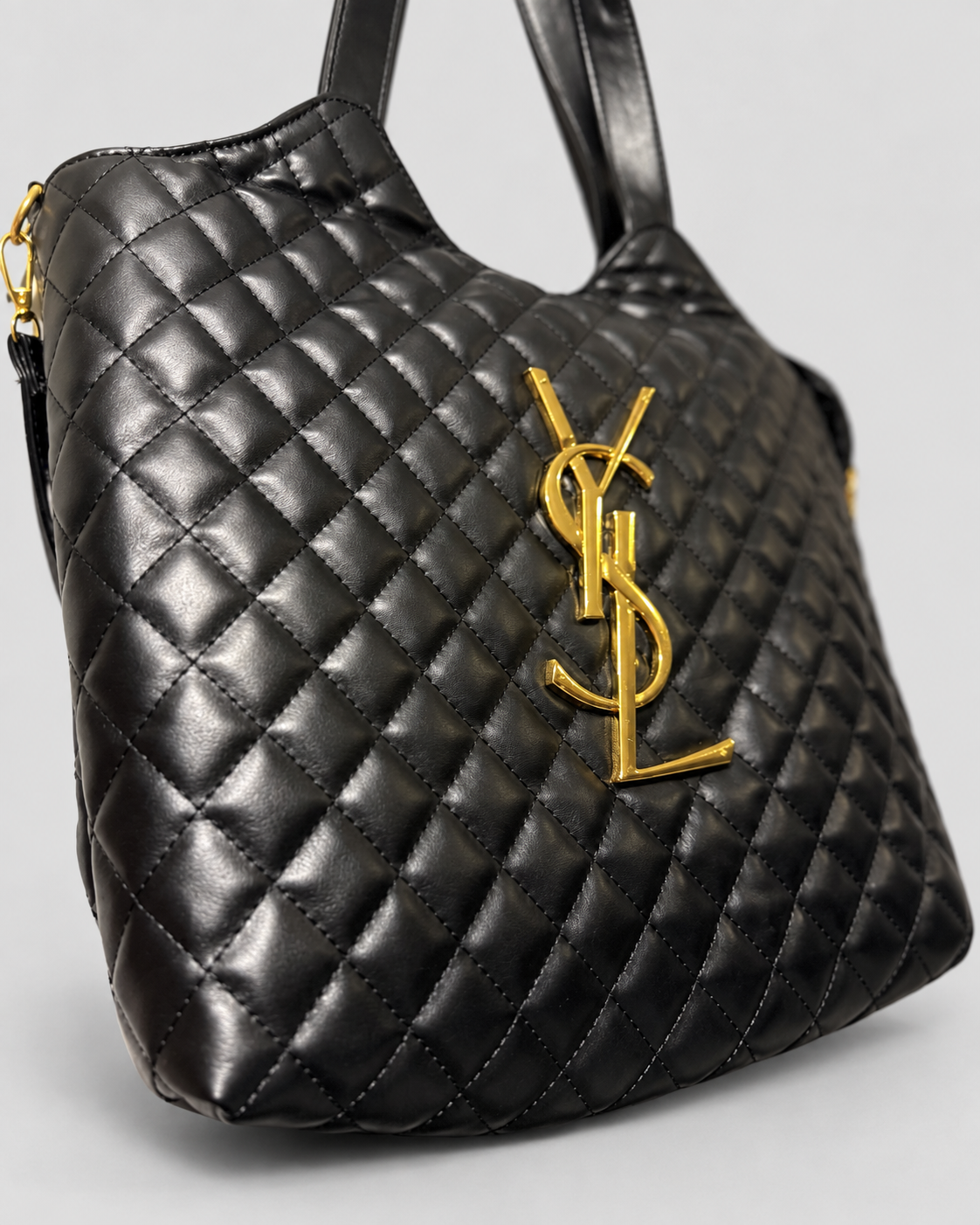 Cartera estructurada estilo diseñador | Con pouch, correa y bolsa protectora