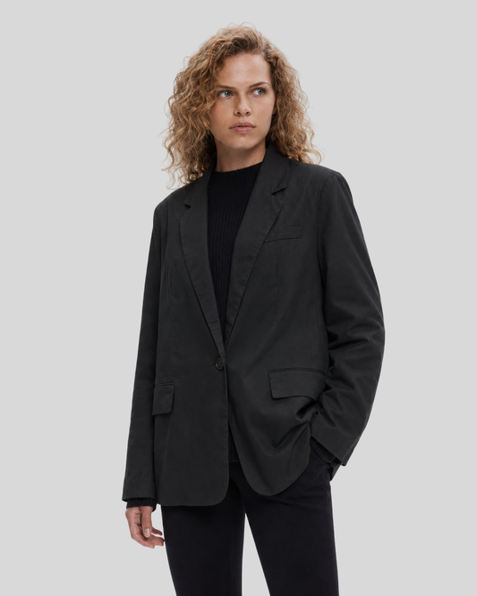 Blazer Della Spiga Italy negro clásico | vintage | talla M