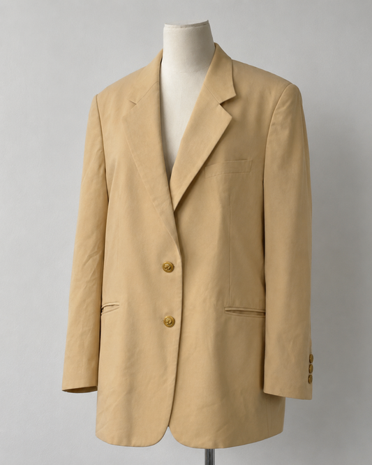 Blazer Delmod City Combi vintage | Botones dorados | Talla XL