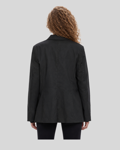 Blazer Della Spiga Italy negro clásico | vintage | talla M
