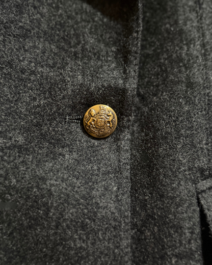 Abrigo vintage MARCONA · Design-Exclusiv | Lana | Botones Dorados | L - XL