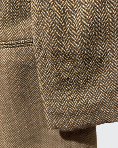 Blazer vintage Bianca — Pura Lana Virgen (Espiga / Herringbone)