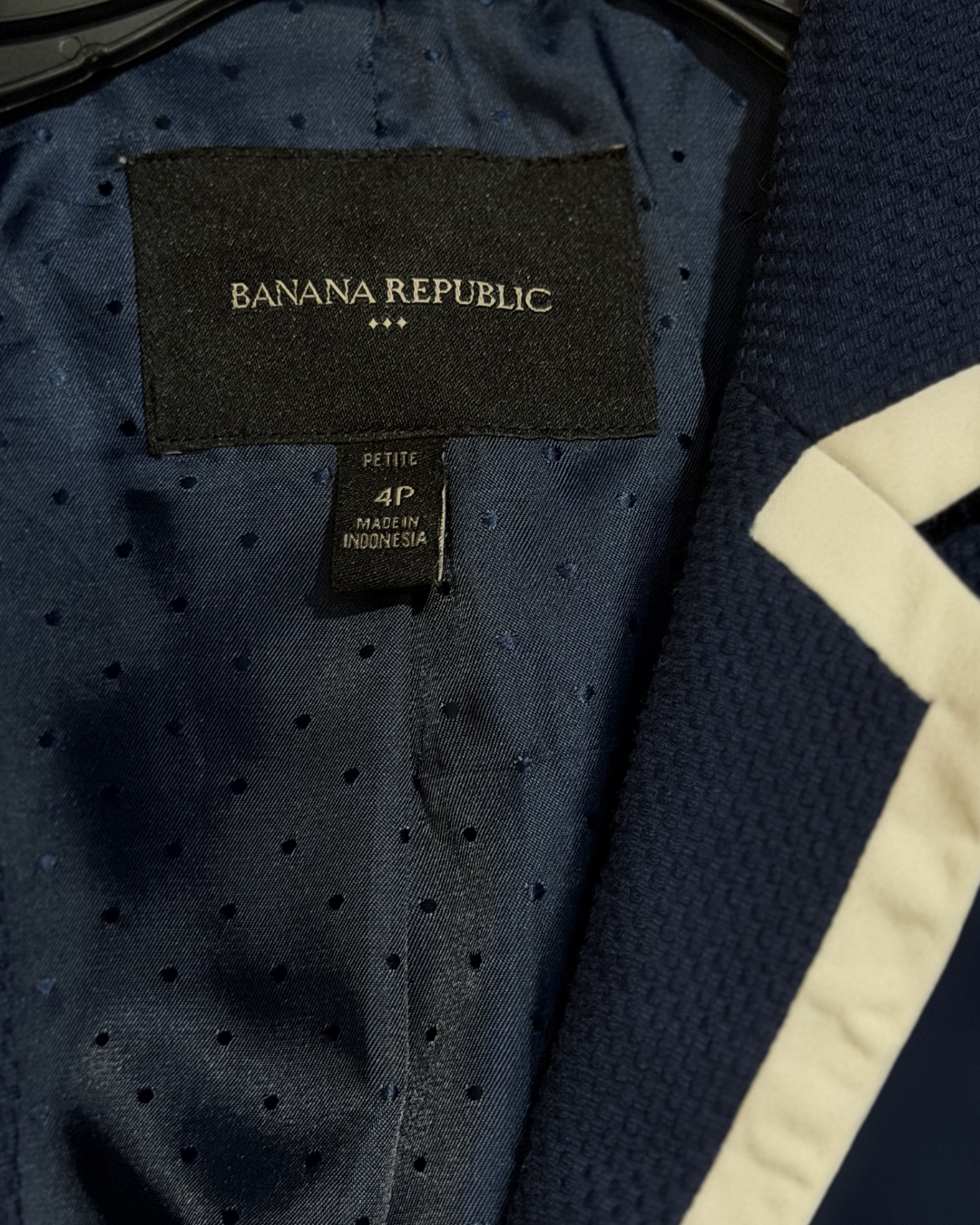 Blazer Banana Republic 4P Petite – Azul Marino