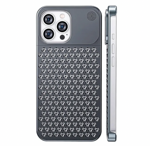 Funda Infinite ™ Aluminum - Antishock y aromaterapia