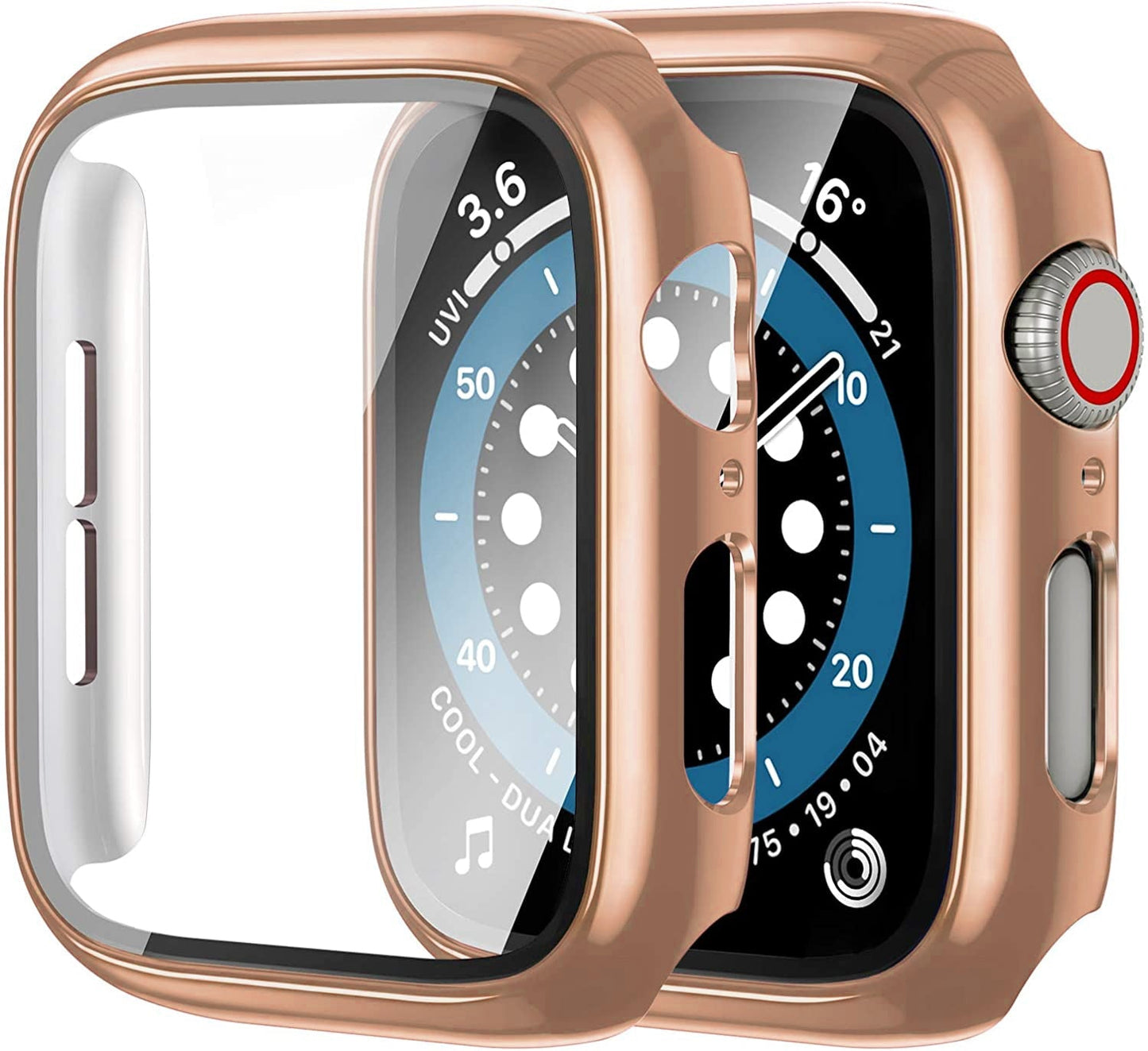 Crystal™ - Proteggi schermo per Apple Watch con vetro temperato 