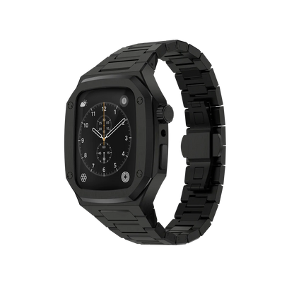 Série Royal ™ Metal - Correia + protetor para Apple Watch