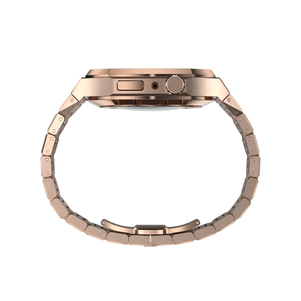 Série Royal ™ Metal - Correia + protetor para Apple Watch