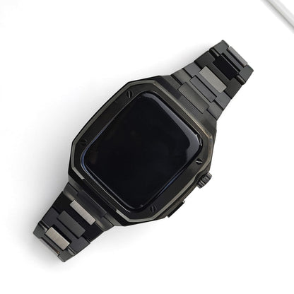 Série Royal ™ Metal - Correia + protetor para Apple Watch