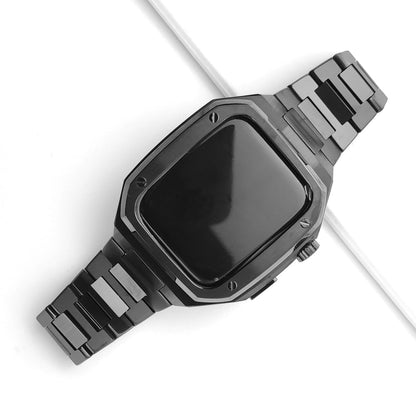 Série Royal ™ Metal - Correia + protetor para Apple Watch