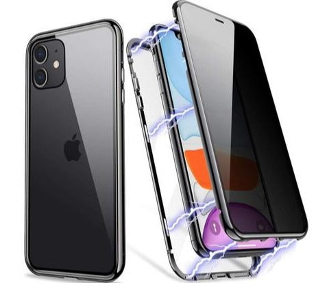 Funda magnética anti espía para iPhone