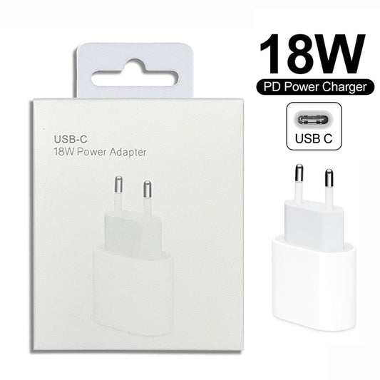 Adaptador de carga rápida PD 3.0 de 18W