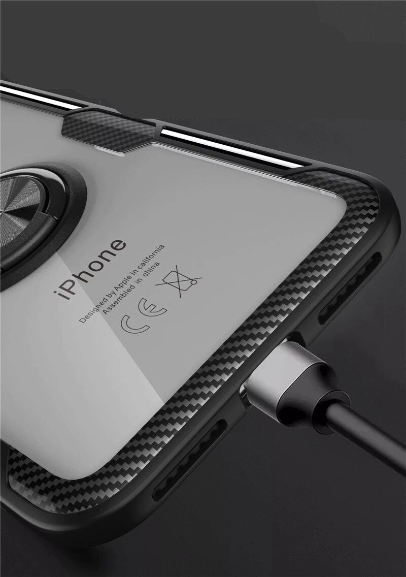 Custodia Armor™ con anello magnetico per iPhone